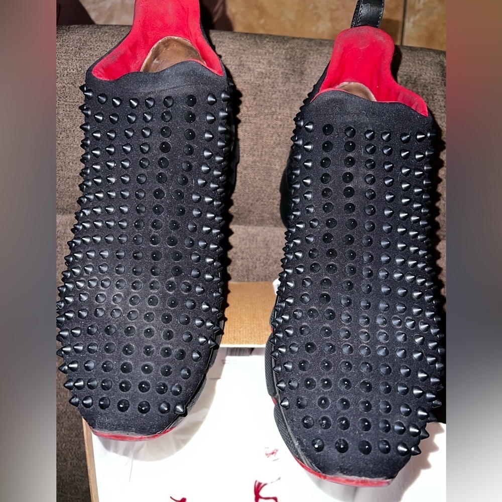 Christian Louboutin Sock Spike trainers Size 42 preowned good condition - Picture 6 of 11